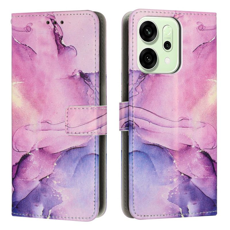 Folio Deksel Oppo Reno 14f 5g Marmor