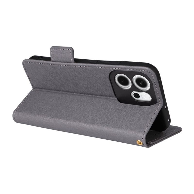 Folio Deksel Oppo Reno 14f 5g Stropp I Kunstskinn