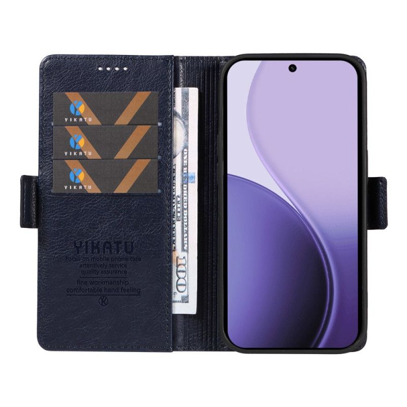 Folio Deksel Oppo Reno 14f 5g Vintage Yikatu Beskyttelse Deksel