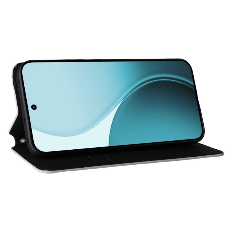 Folio Deksel Til Oppo Reno 14f 5g Diamantmønster