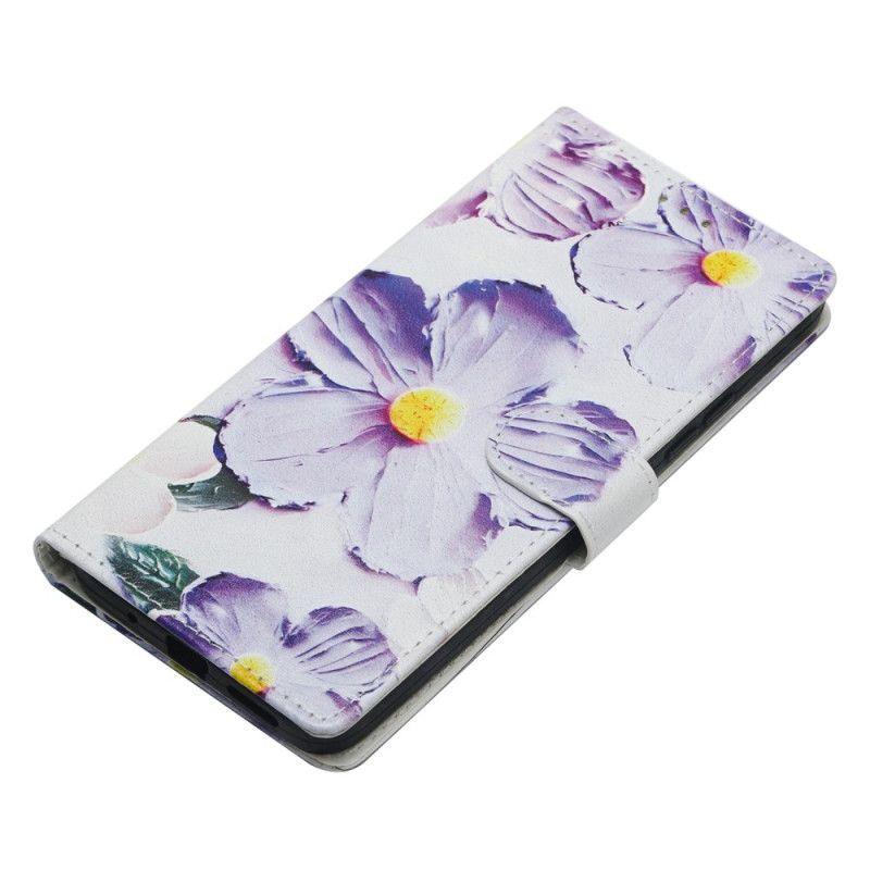 Folio Deksel Til Oppo Reno 14f 5g Vintage Blomster
