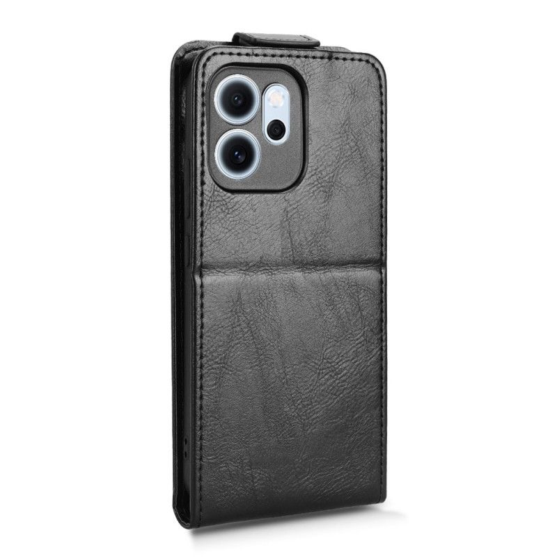 Lærdeksel Folio Deksel Oppo Reno 14f 5g Mobildeksel Vertikal Vendbar