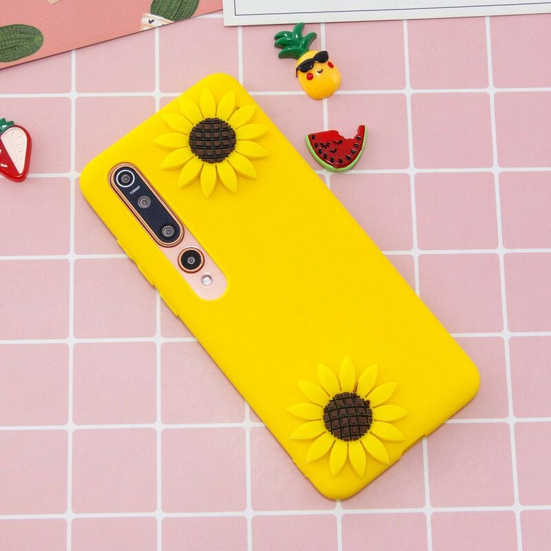 Deksel Til Xiaomi Mi 10 / 10 Pro 3d-solsikker