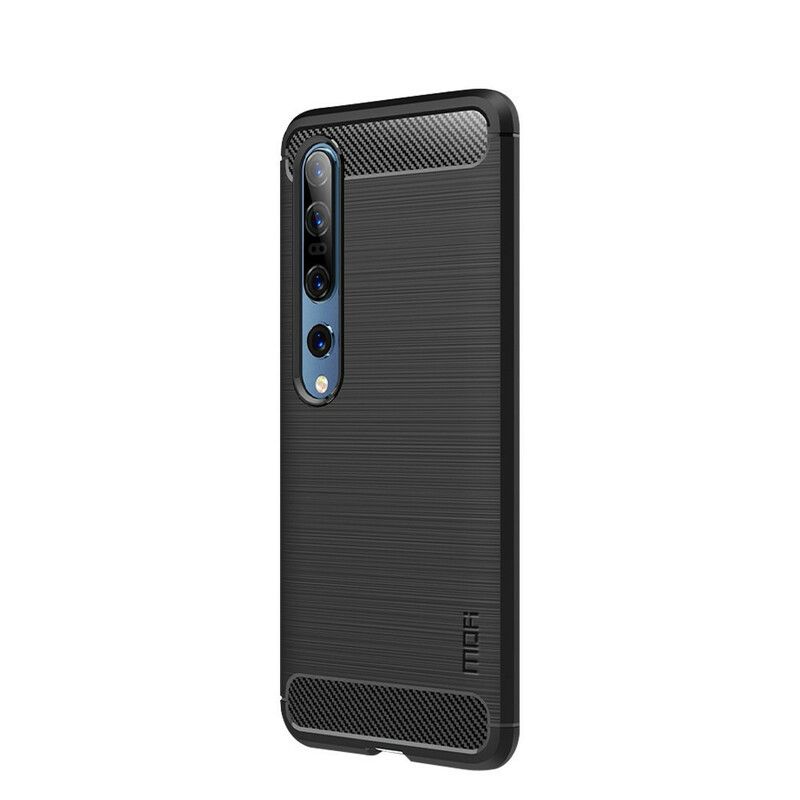 Deksel Til Xiaomi Mi 10 / 10 Pro Mofi Børstet Karbonfiber
