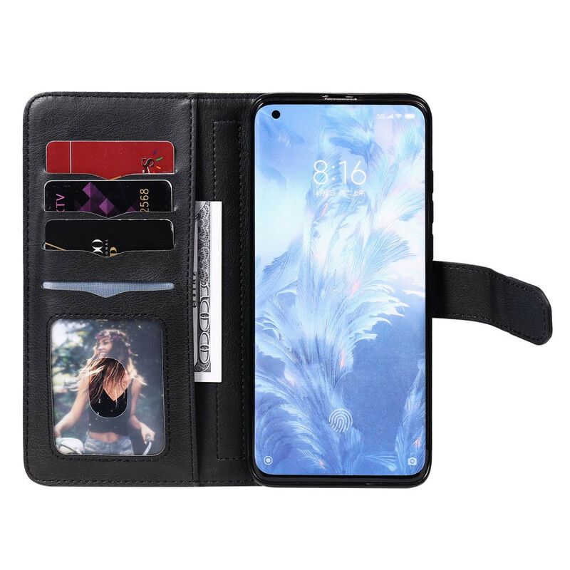 Folio Deksel Til Xiaomi Mi 10 / 10 Pro Multi-funksjon 10 Kortholder