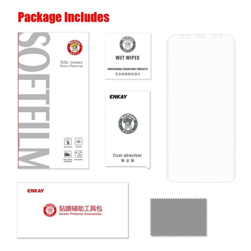 Beskyttende Film For Samsung Galaxy S9 Plus / S8 Plus Hat Prins