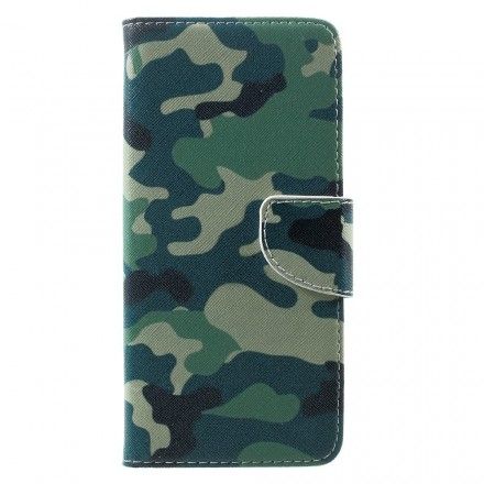 Folio Deksel Til Samsung Galaxy S8 Plus Militær Kamuflasje