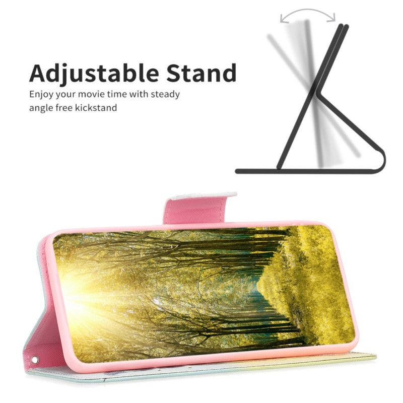 Folio Deksel Samsung Galaxy S24 5g Fjær