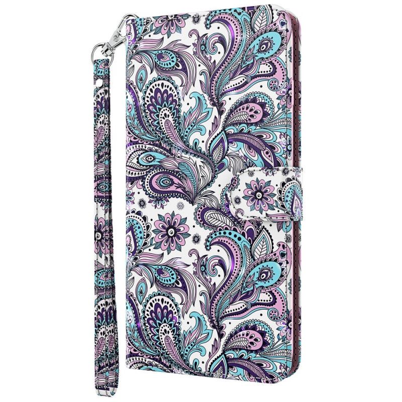 Folio Deksel Til Moto G51 5G Paisley-mønster