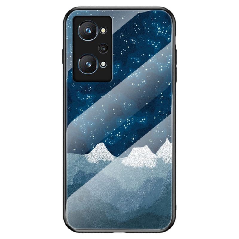 Deksel Til Realme GT Neo 3T / Neo 2 Marmor Herdet Glass