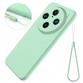 Deksel Til Vivo X100 Pro Stropp I Flytende Silikon