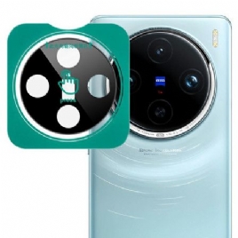 Herdet Glasslinsebeskytter For Vivo X100 Pro Selvposisjonerende Ramme (svart Versjon)