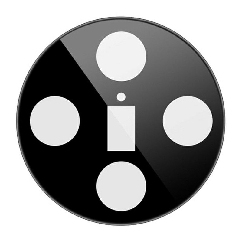 Herdet Glasslinsebeskytter For Vivo X100 Pro Selvposisjonerende Ramme (svart Versjon)