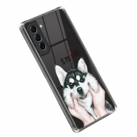 Deksel Til Samsung Galaxy S23 5G Sømløst Hundesmil