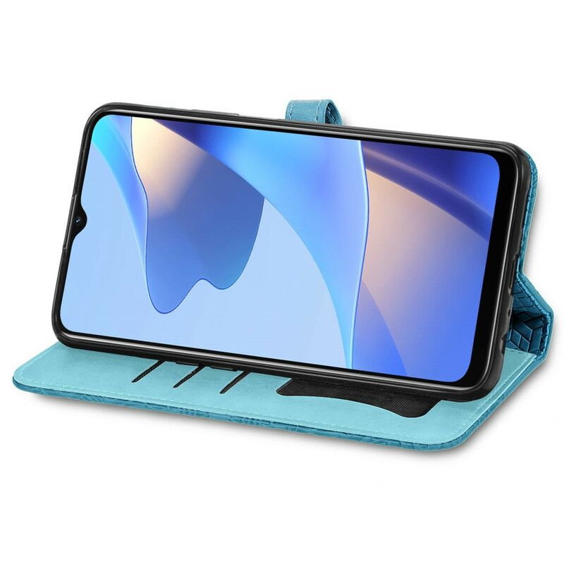 Folio Deksel Til Oppo A16 / A16s Stammeblader