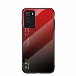Mobildeksel Til Oppo A16 / A16s Hei Herdet Glass
