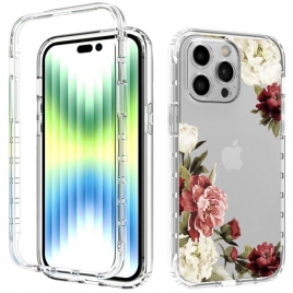 Deksel Til iPhone 14 Pro Max Forbedret Blomster
