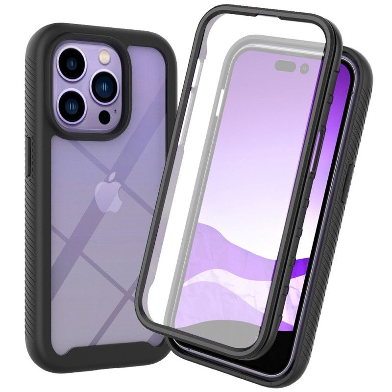 Deksel Til iPhone 14 Pro Max Hybrid Med Skjermbeskytter
