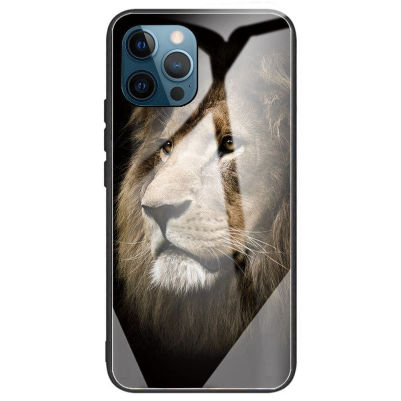Deksel Til iPhone 14 Pro Max Løveherdet Glass