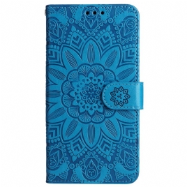 Folio Deksel Realme C55 Solsikkemønsterrem