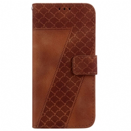 Folio Deksel Til Realme C55 Design 7 Med Stropp