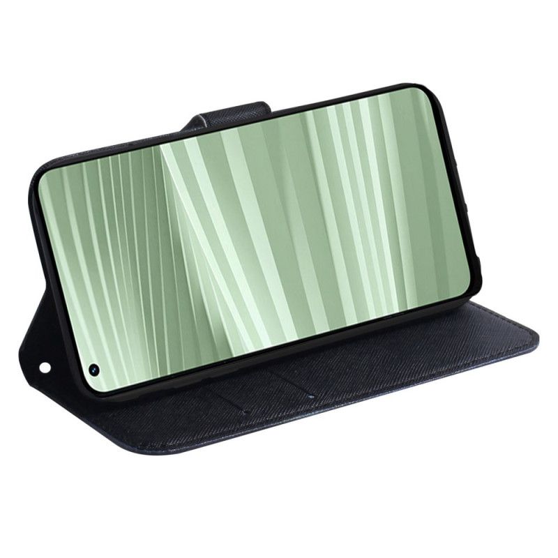 Folio Deksel Til Realme C55 Emoji-telefon