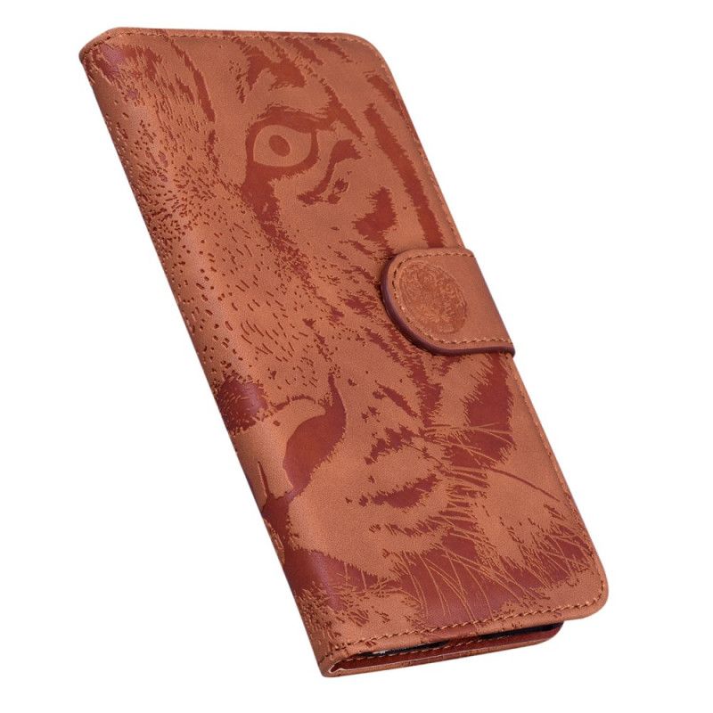 Folio Deksel Til Realme C55 Tigertrykk