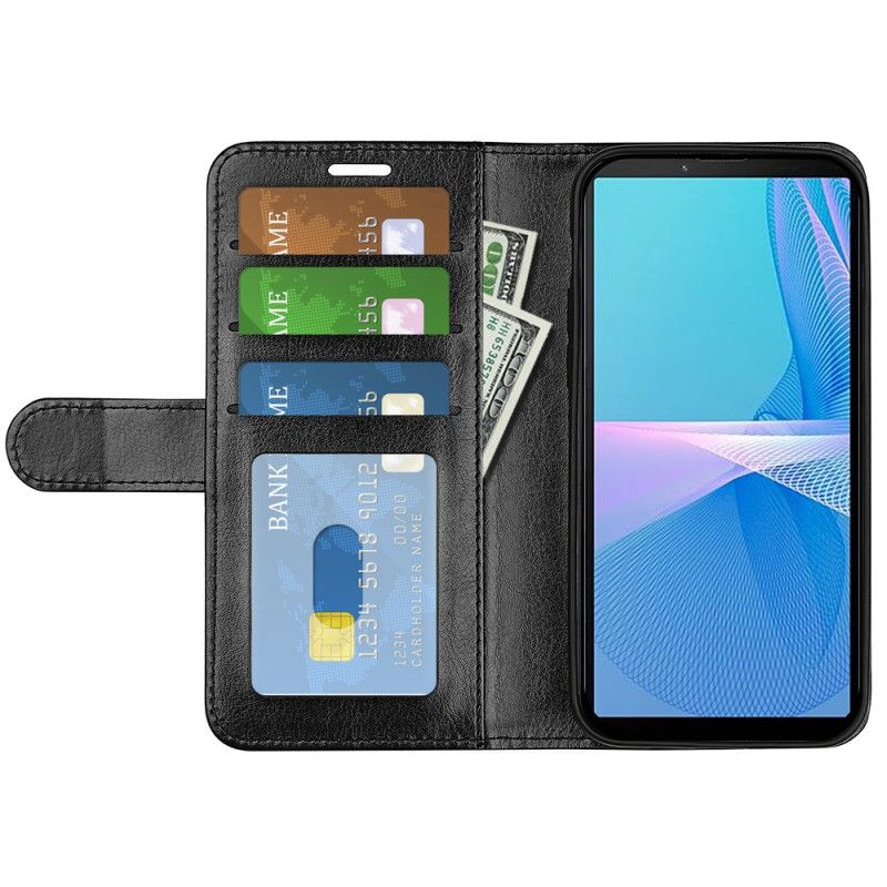 Folio Deksel Til Sony Xperia 10 IV Vintage Kunstskinn