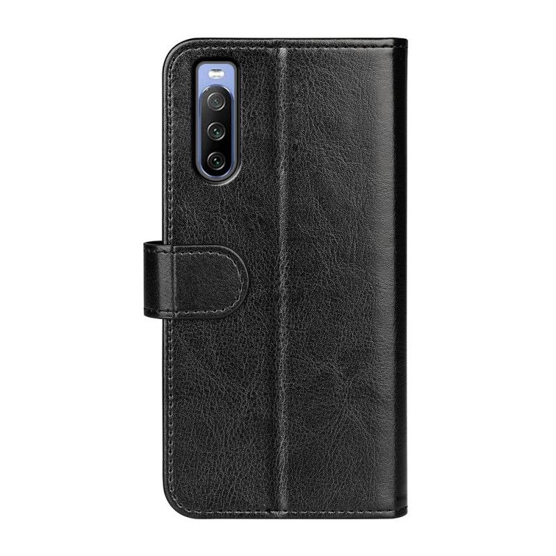 Folio Deksel Til Sony Xperia 10 IV Vintage Kunstskinn
