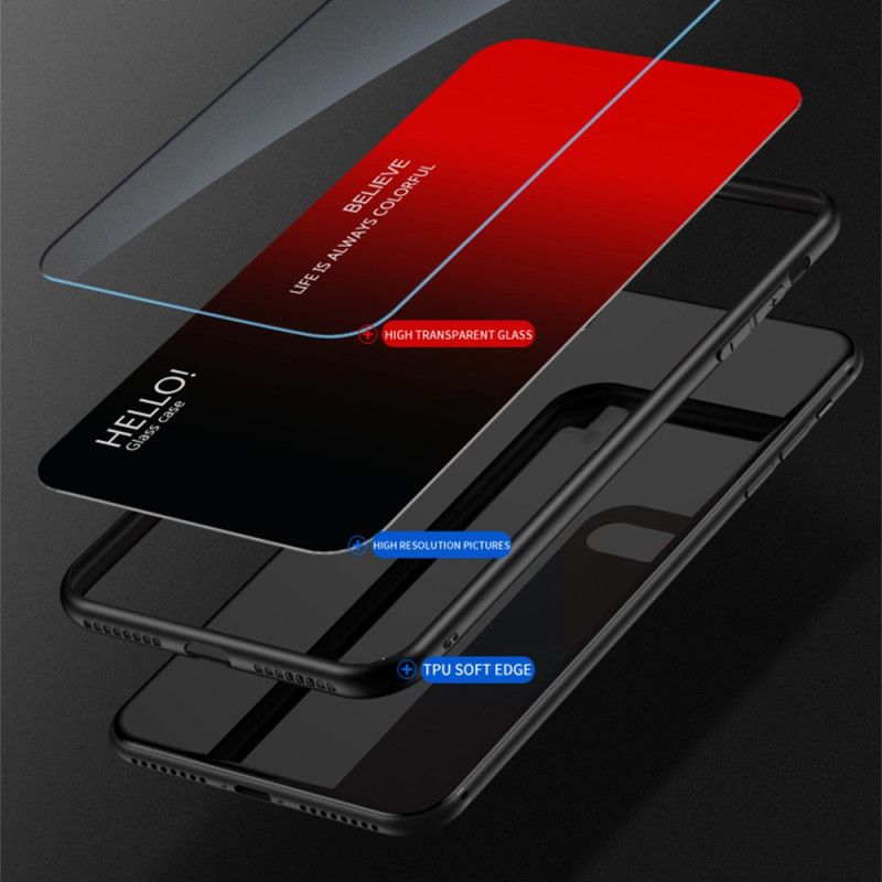 Deksel Google Pixel 9 Pro Hei Herdet Glass