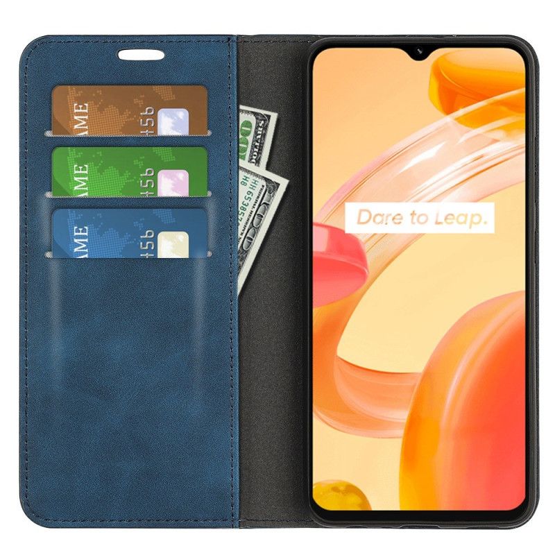 Beskyttelse Deksel Til Realme C30 Folio Deksel Skin-touch Feeling