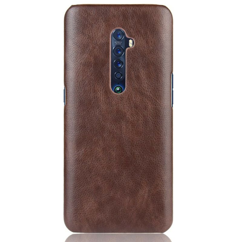 Deksel Til Oppo Reno 2 Lichi Skinneffekt