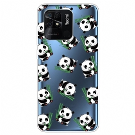 Deksel Til Xiaomi Redmi 10C Små Pandaer