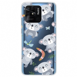 Deksel Til Xiaomi Redmi 10C Transparente Flere Koalaer
