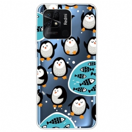 Deksel Til Xiaomi Redmi 10C Transparente Pingviner