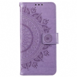 Folio Deksel Til Xiaomi Redmi 10C Solmandala Med Snor