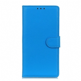 Folio Deksel Til Xiaomi Redmi 10C Tradisjonelt Kunstskinn
