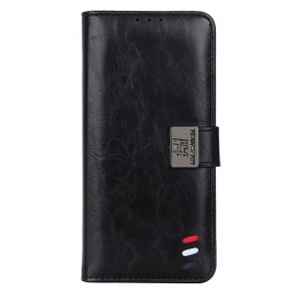 Folio Deksel Til Xiaomi Redmi 10C Tricolor Skinneffekt