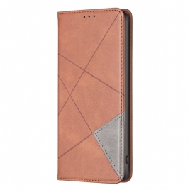 Folio Deksel Realme C53 Geometrisk Mønster