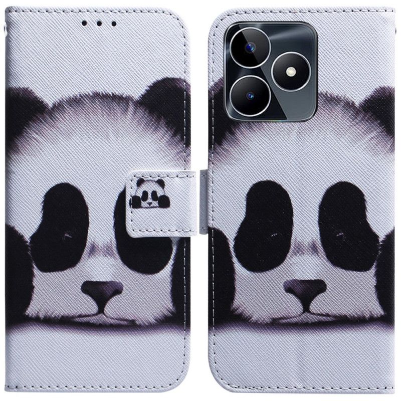Folio Deksel Realme C53 Panda