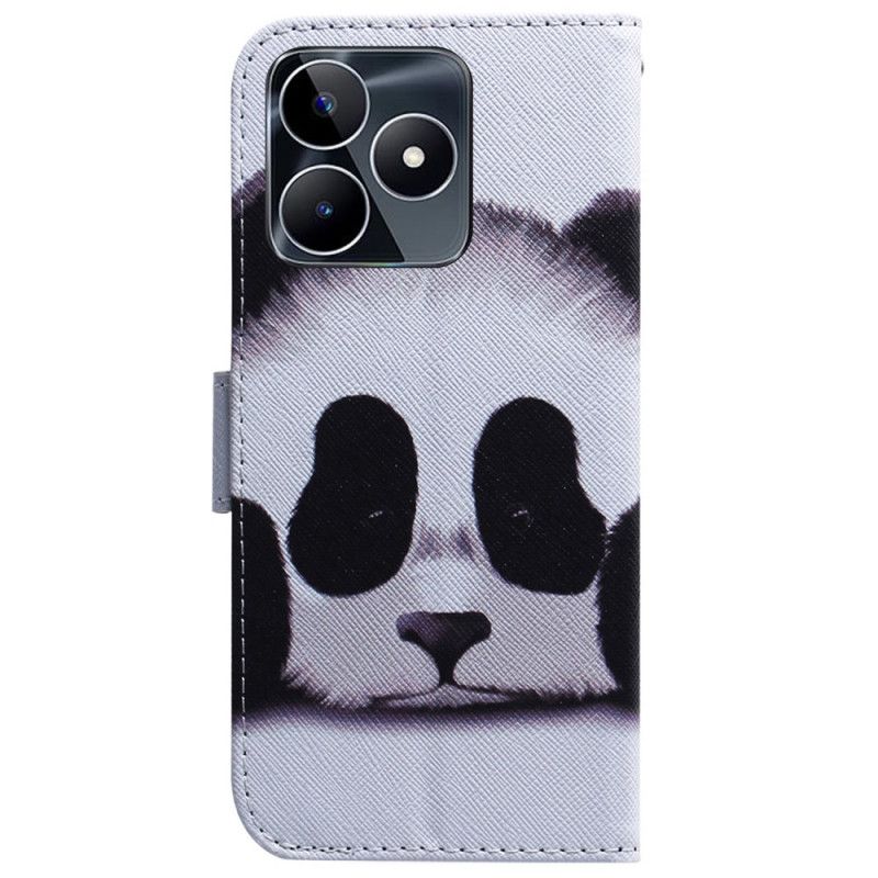 Folio Deksel Realme C53 Panda