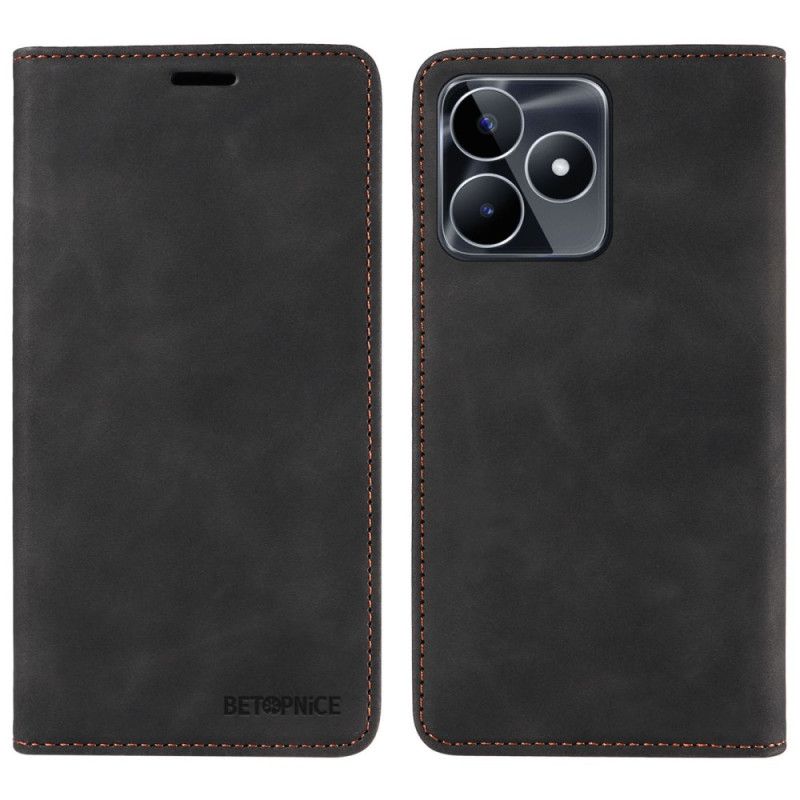 Folio Deksel Til Realme C53 Rfid-blokkering Betopnice