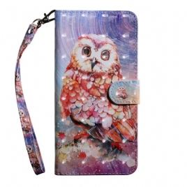 Folio Deksel Til Xiaomi Redmi 9T Lysflekk Germain The Owl