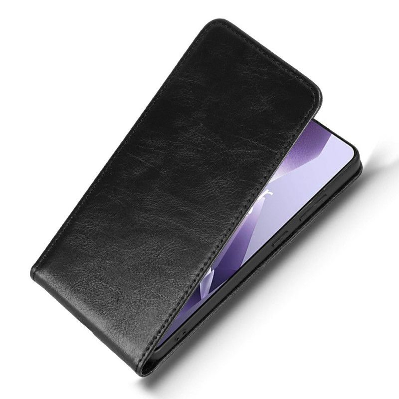 Folio Deksel Oneplus 13r Kunstskinn Med Vertikal Klaff