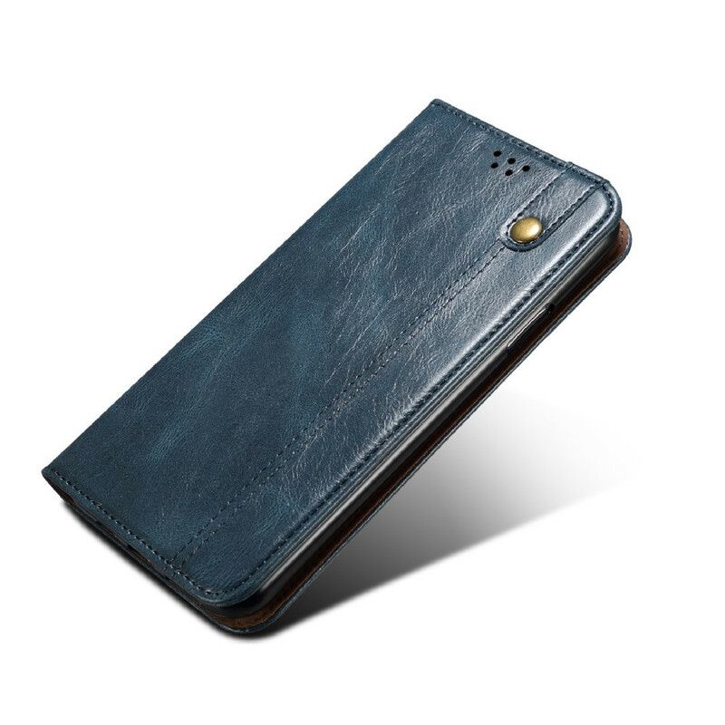 Beskyttelse Deksel Til OnePlus Nord N10 Folio Deksel Vokset Kunstskinn