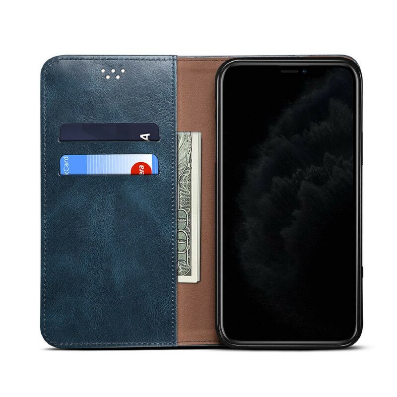 Beskyttelse Deksel Til OnePlus Nord N10 Folio Deksel Vokset Kunstskinn