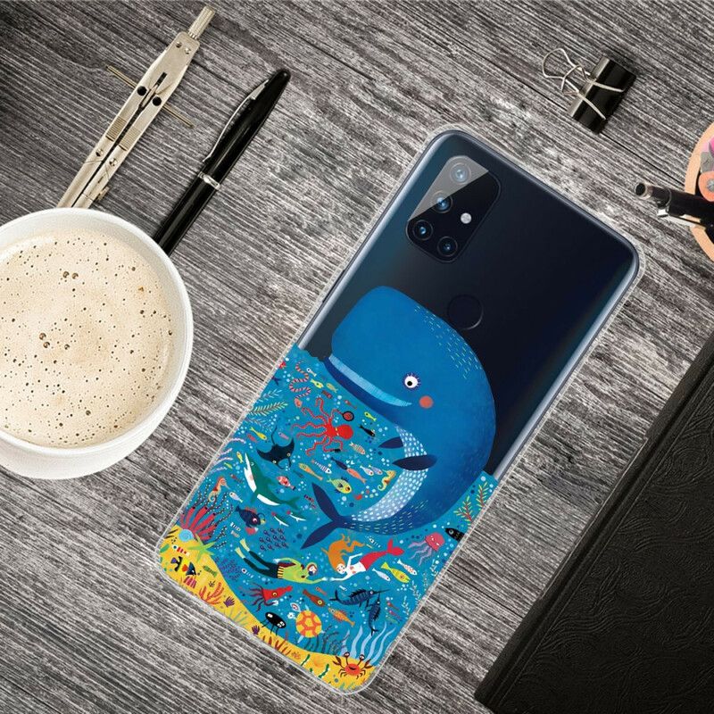 Deksel Til OnePlus Nord N10 Marine World