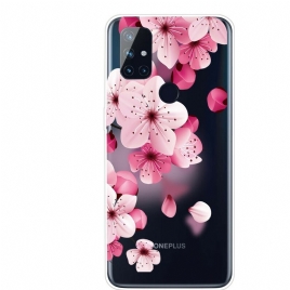 Deksel Til OnePlus Nord N10 Små Rosa Blomster