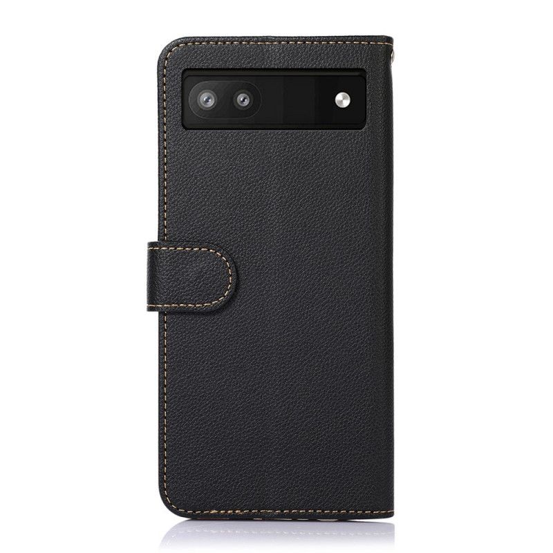Folio Deksel Til Google Pixel 6A Liche Style Rfid Khazneh