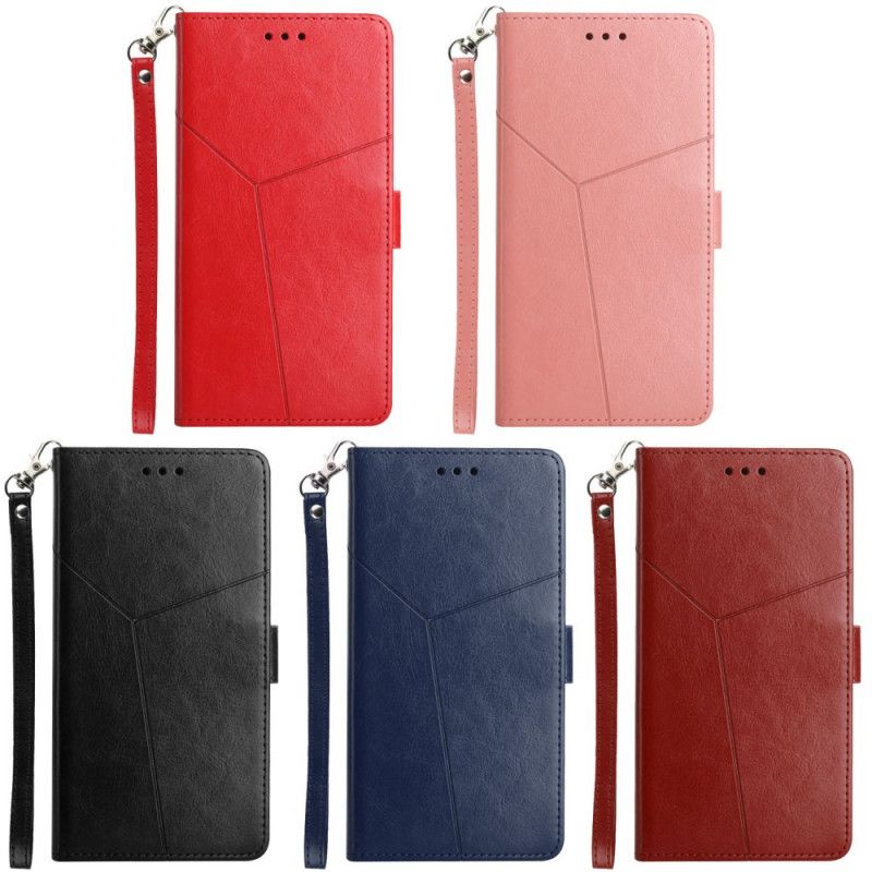 Folio Deksel Til Google Pixel 6A Med Kjede Y-remdesign
